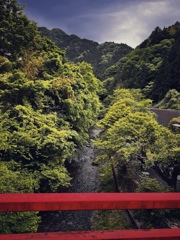 雨、間近