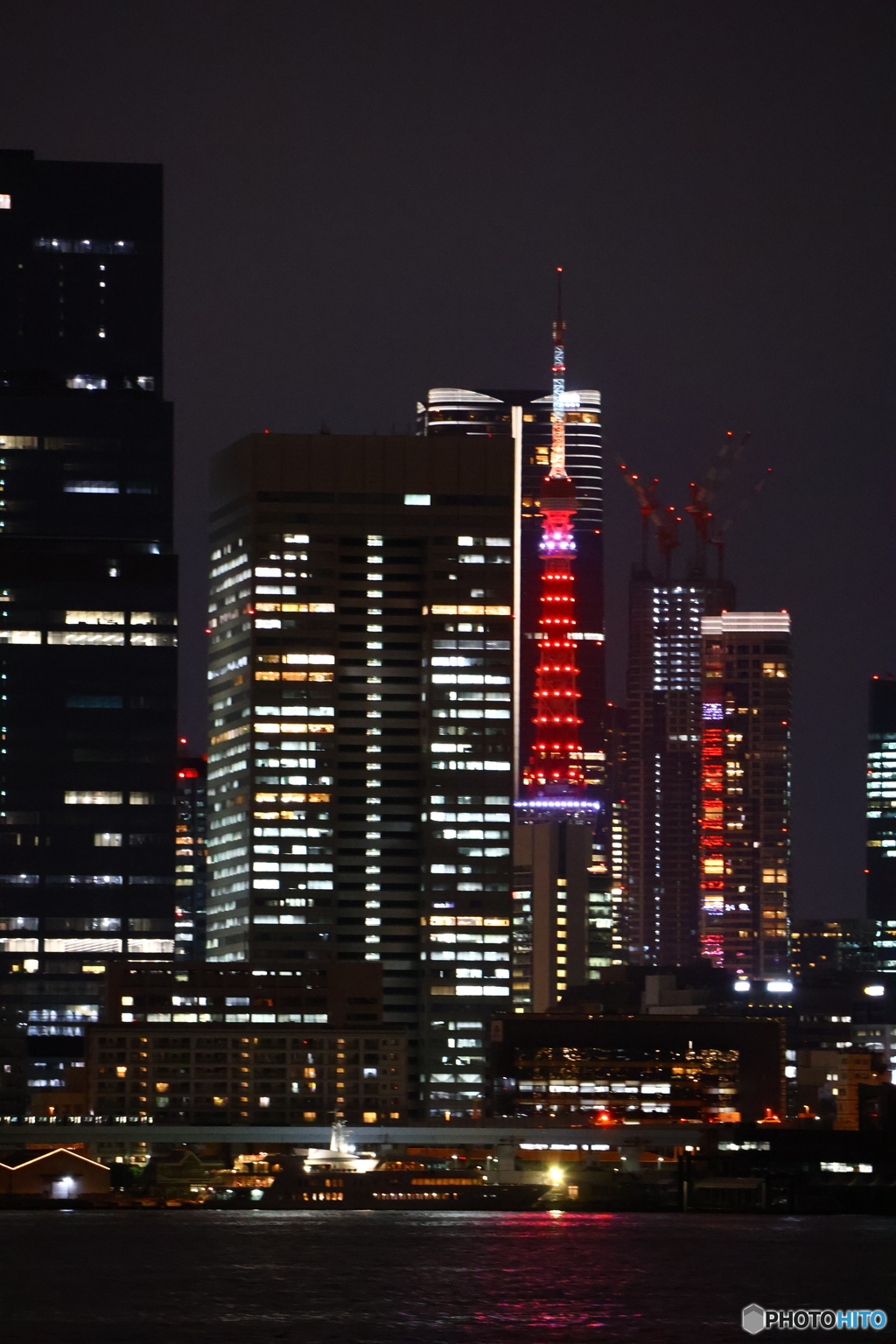秋の夜 東京タワー