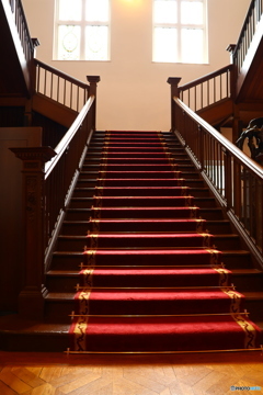 洋館の階段