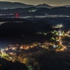 吉野山夜景（大阪までうっすらと）