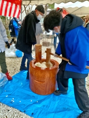 日本の文化。力仕事