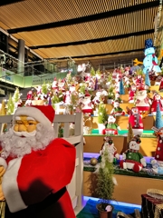 新潟のクリスマス。サンタ軍団