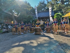 寄居祭・万代太鼓