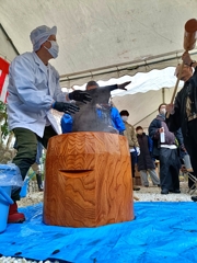 日本の文化。フライング