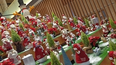 ひな人形。クリスマスVer