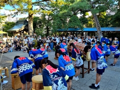 寄居祭・万代太鼓④