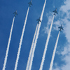 大阪の空で