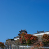 福知山城と紅葉
