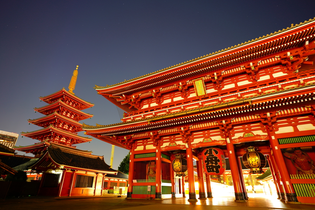 東京ぶらり旅　徘徊　浅草寺　Ⅱ