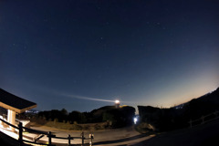 日の出前の太東岬灯台