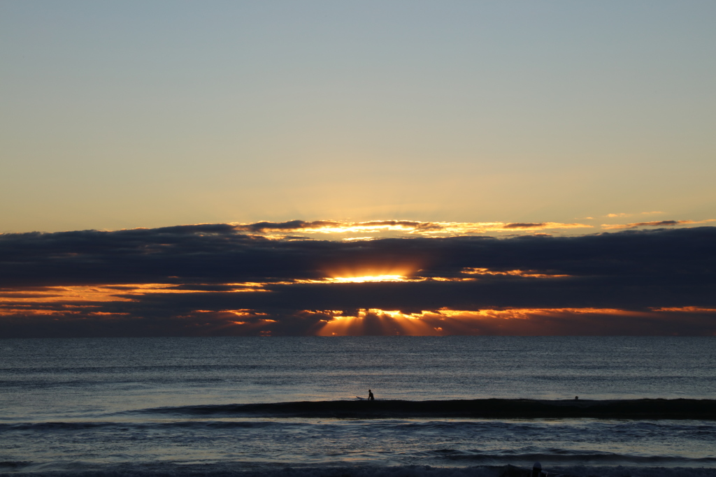 九十九里浜日の出１
