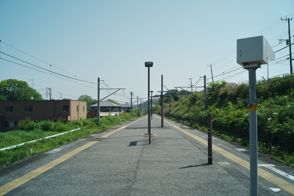 長浦駅にて