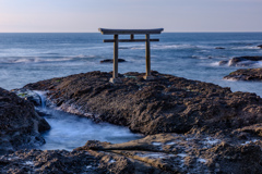 神磯の鳥居②