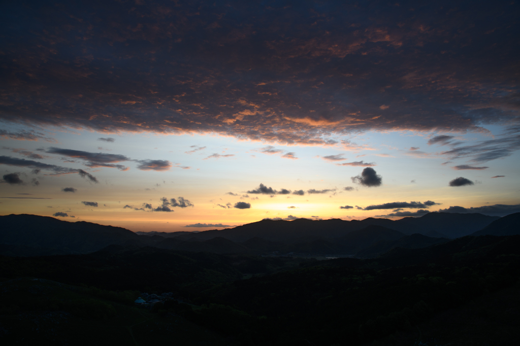 朝焼け雲