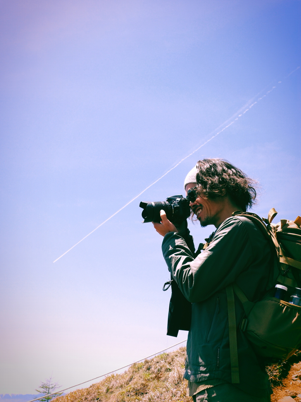 Hikers snap