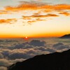 雲海に浮かぶ木曾御嶽山