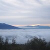 入笠山山頂の雲海