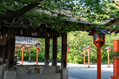 神社の入り口