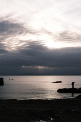 江ノ島の夕暮れ