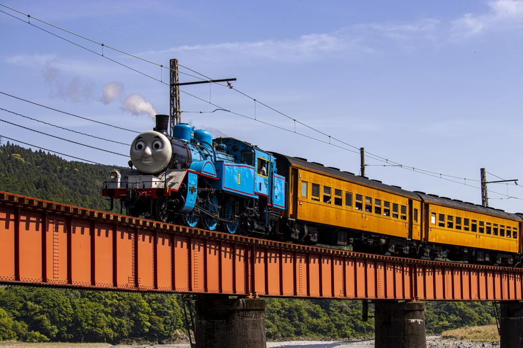 大井川鐵道のトーマス