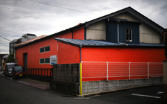 赤い壁