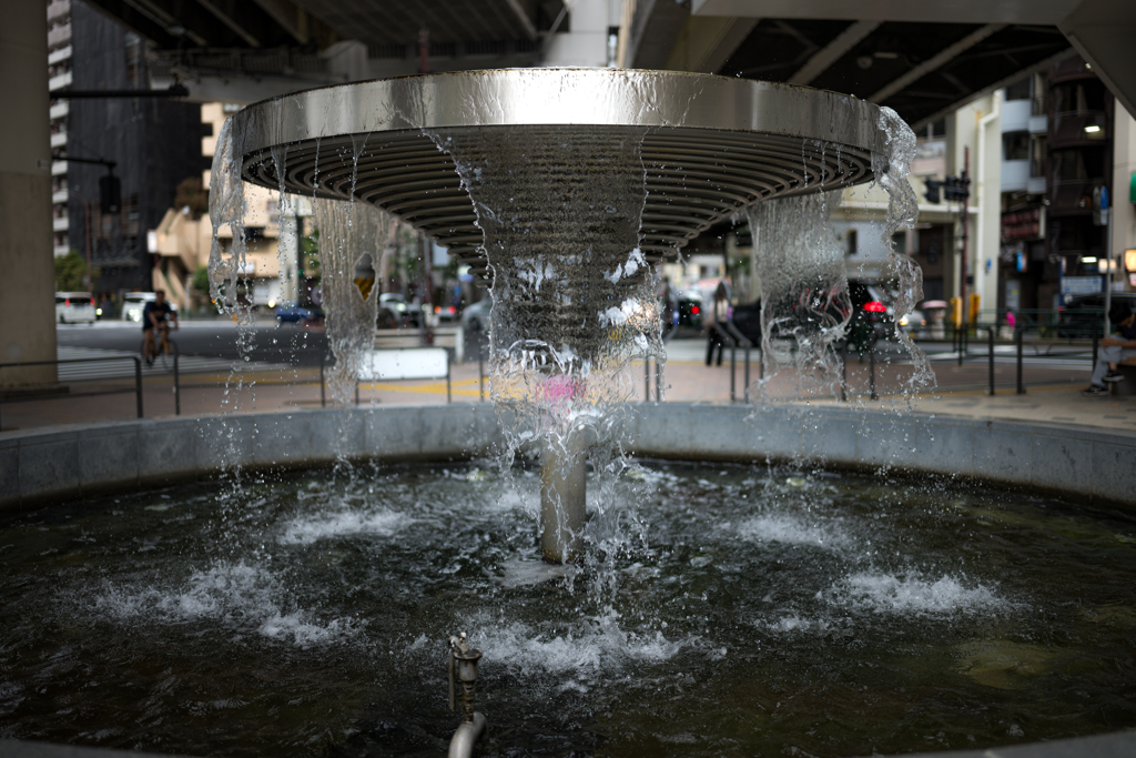 噴水二回目
