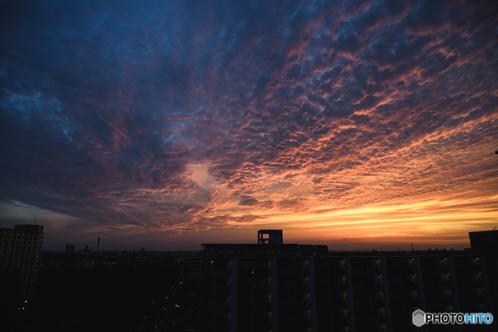 すごい夕焼け４