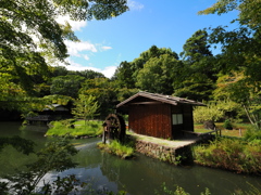 東山動植物園にある水車小屋