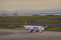 セントレアの旅客機