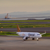 セントレアの旅客機