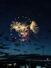 常滑市70周年打上げ花火５
