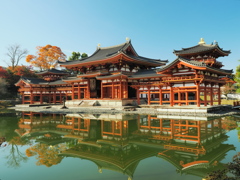 平等院鳳凰堂と阿字池のリフレクション