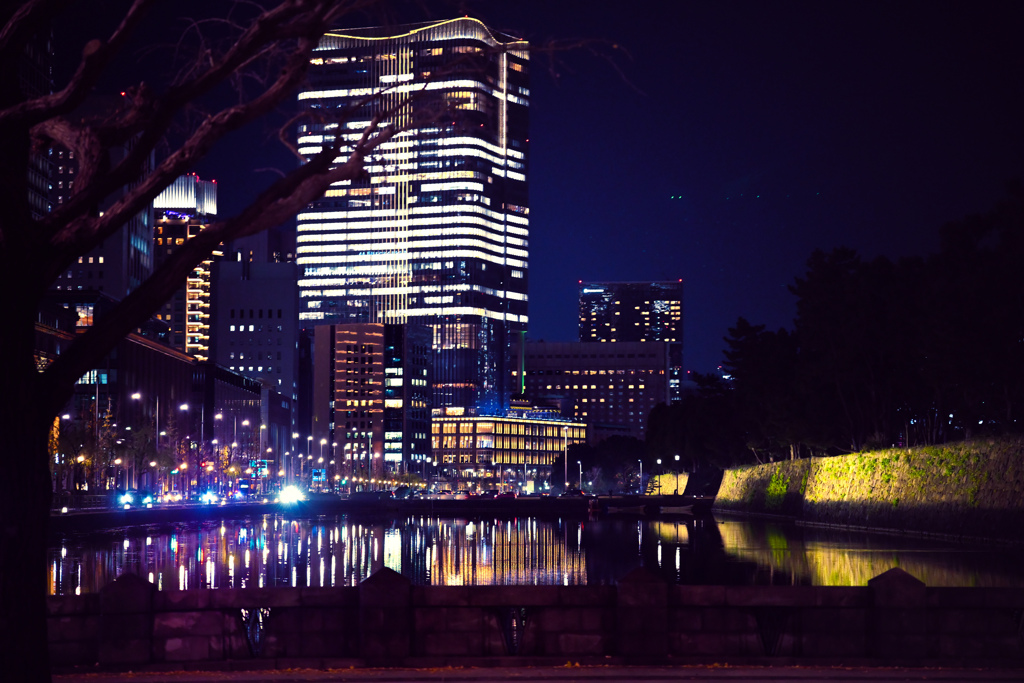 夜の東京散策 皇居外苑09
