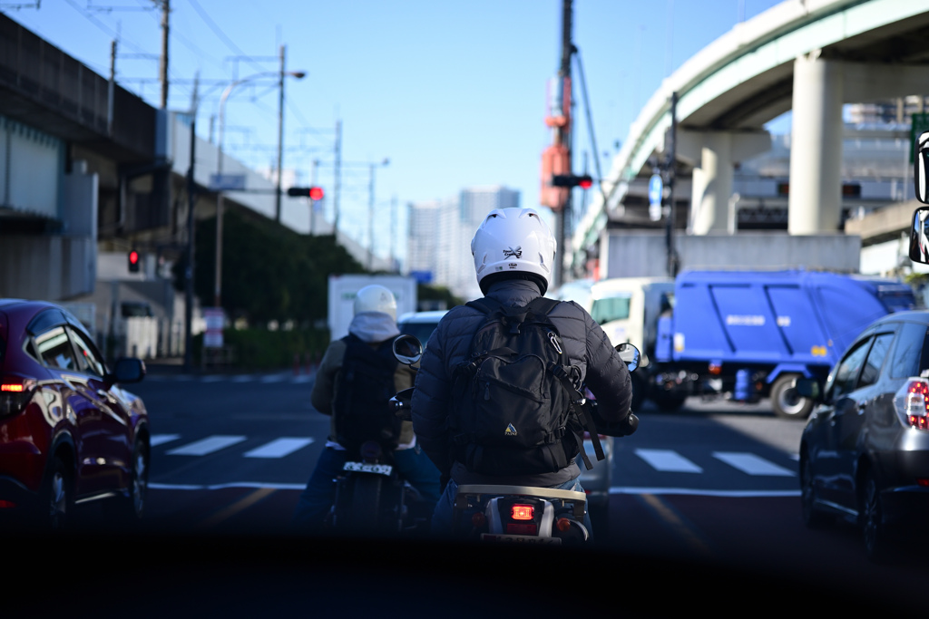 停車中の車窓から04