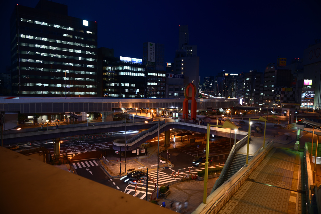 東京散策 上野入谷口 夜編01
