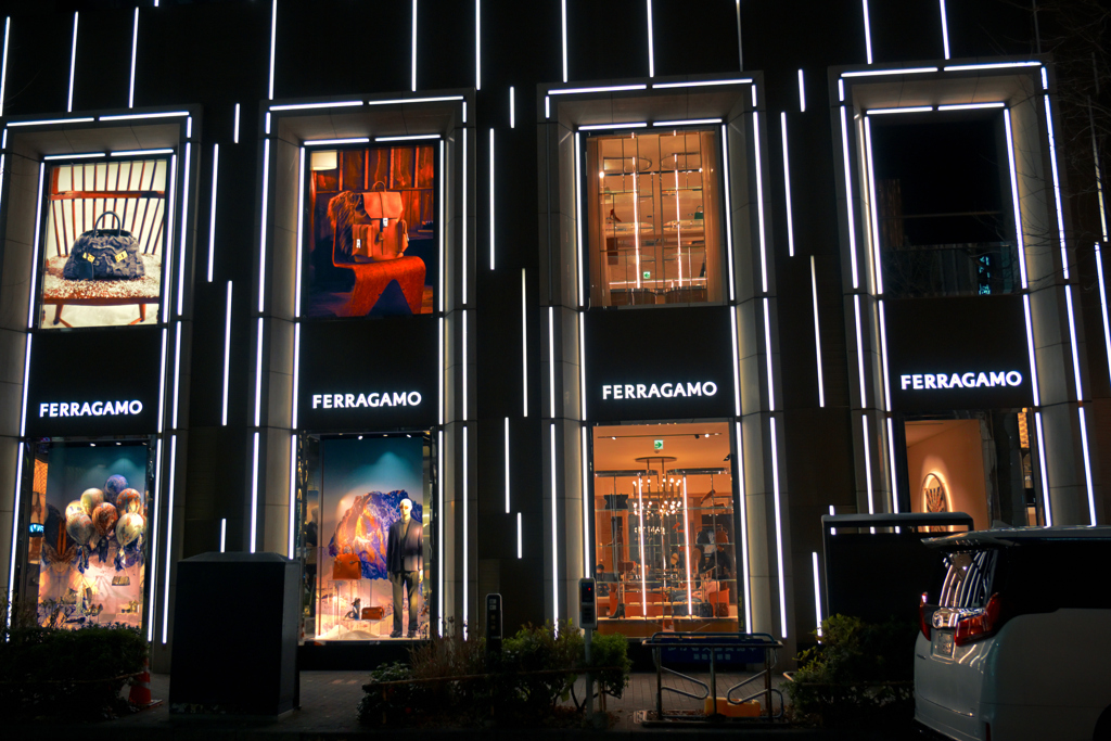 夜の東京散策 中央区銀座03