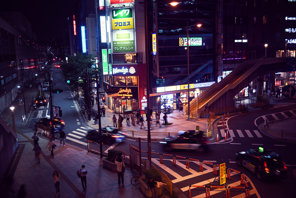 東京散策 上野入谷口 夜編03