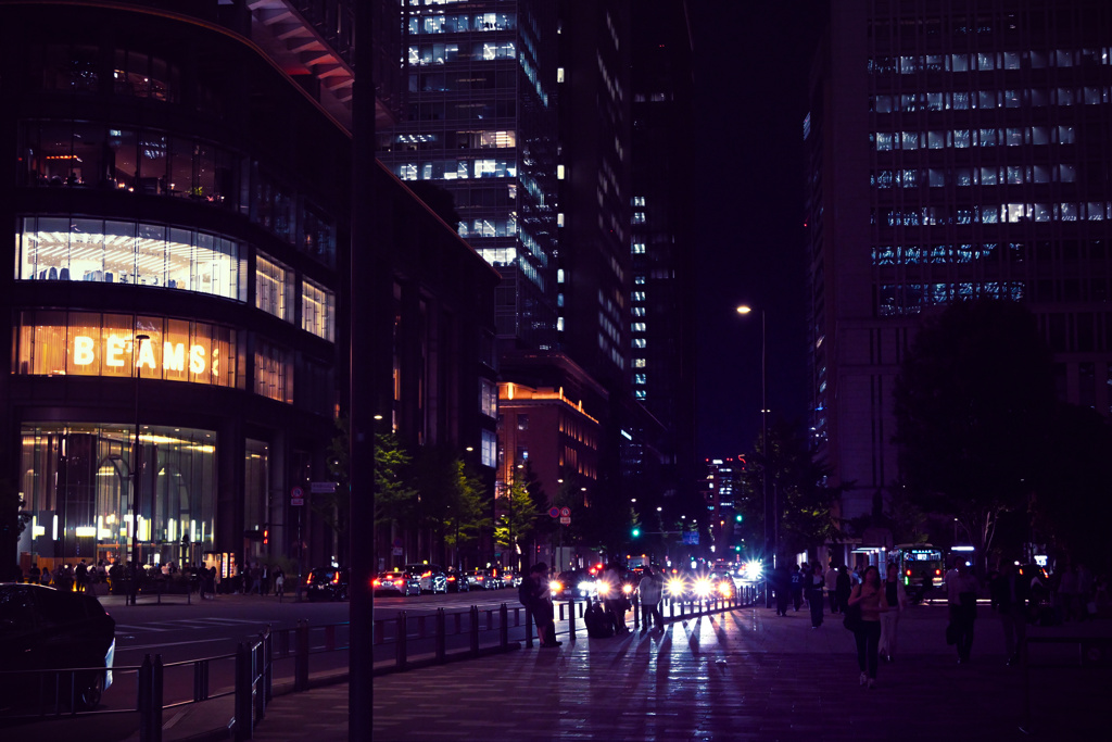 夜の東京散策 丸の内48