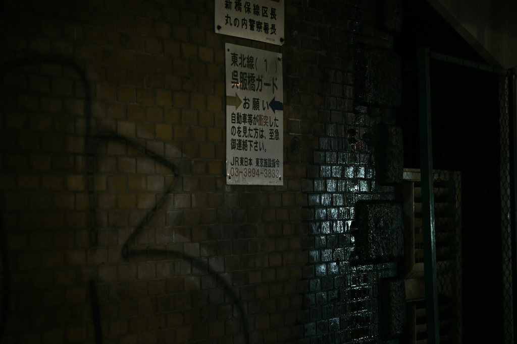 夜の東京散策 ガード下の風景04
