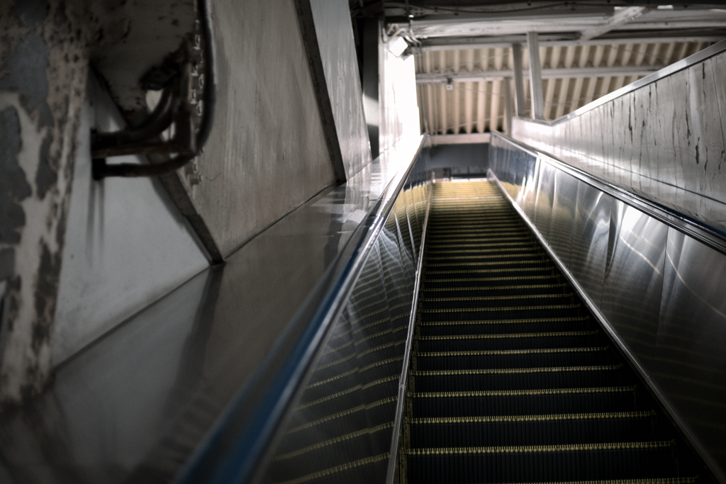 上野駅 地平ホームの地平線08