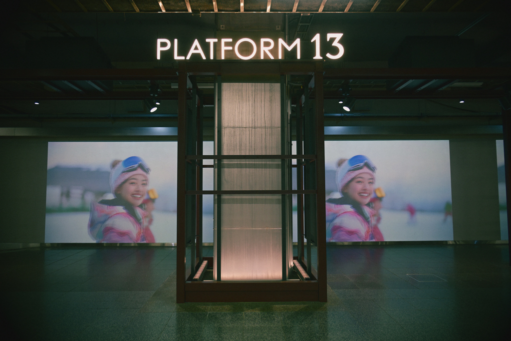 上野駅、低いホームに到着します06