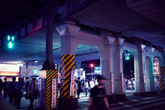 東京散策 上野不忍口 夜編01