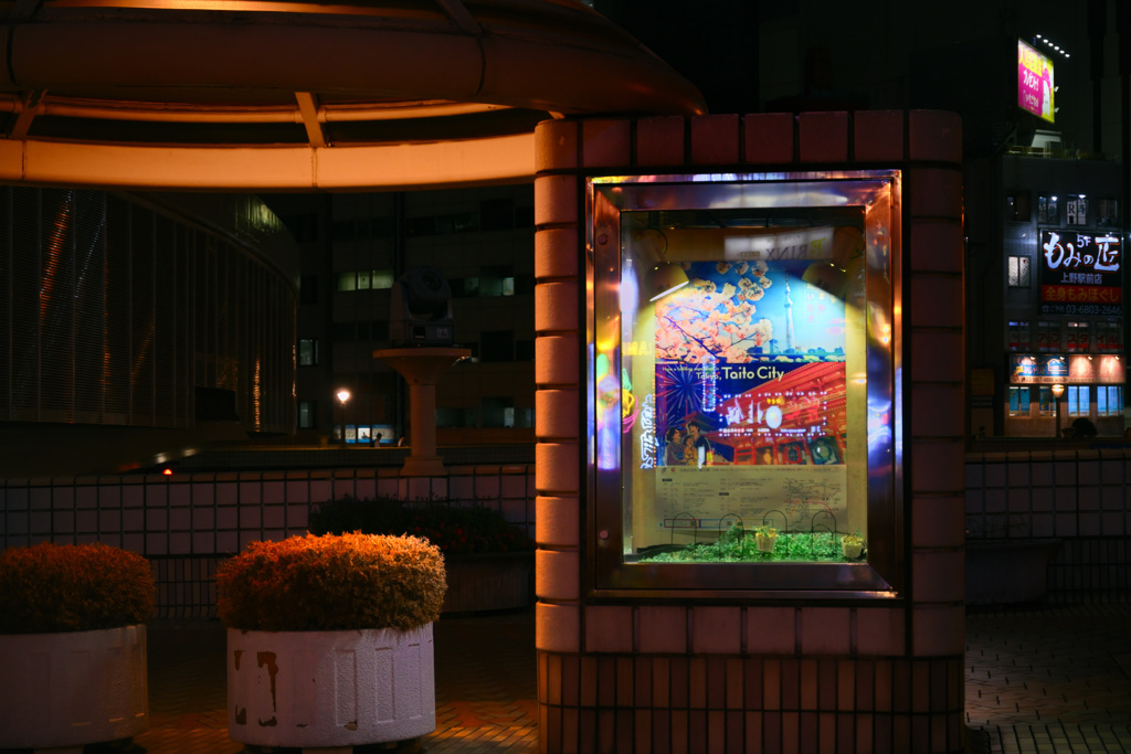 東京散策 上野入谷口 夜編06
