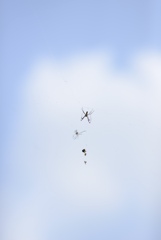 空、そして、くも
