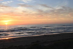 夕日
