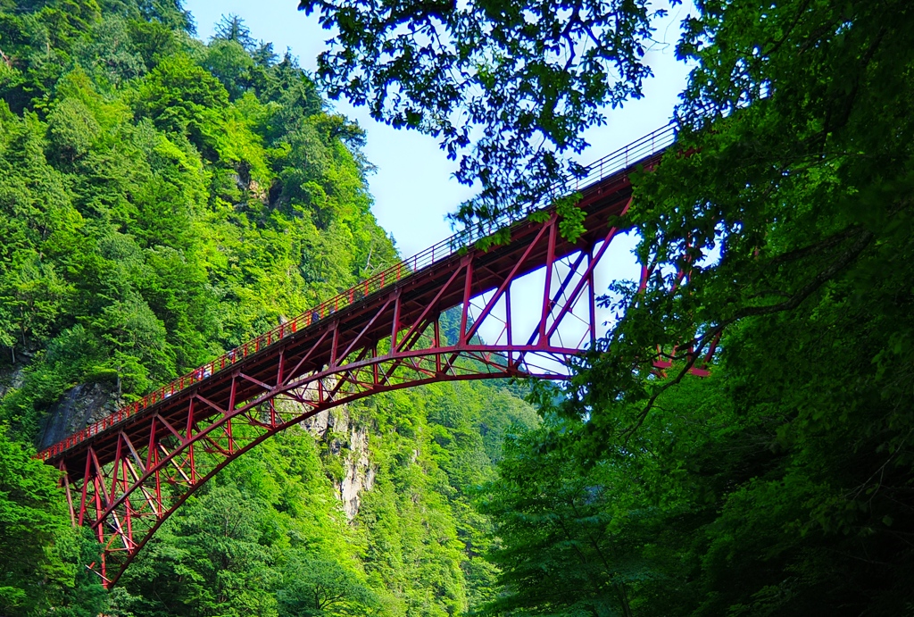 奥鐘橋（１）〜欅平散策〜