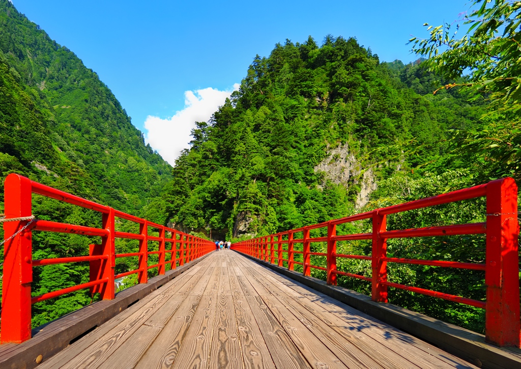奥鐘橋（２）〜欅平散策〜
