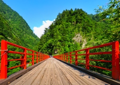 奥鐘橋（２）〜欅平散策〜