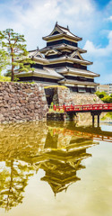 松本城（１）西側
