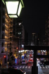 宮街に明かりが灯る